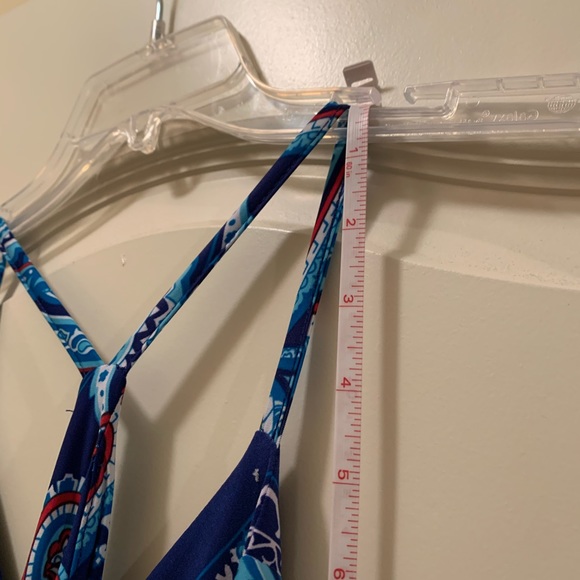 NWT INC Paisley beaded maxi dress PM - Picture 14 of 16